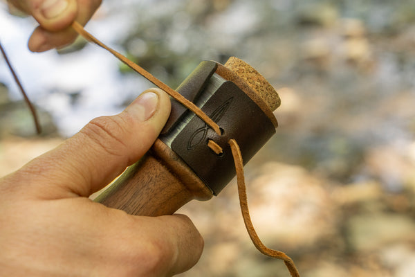 Leather Reel Cover